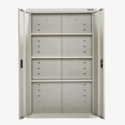 Aktenschrank_Garagenschrank 140 x 90 x 40 cm Schwarz