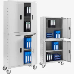 Aktenschrank mit Rollen 180 cm