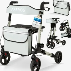 Alu Rollator - klappbar inkl. Einkaufstasche