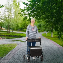 Alu Rollator - klappbar inkl. Einkaufstasche