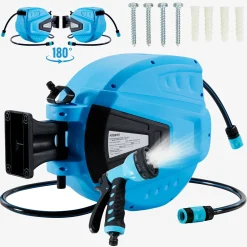 Automatischer Gartenschlauchaufroller 20m