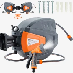 Automatischer Gartenschlauchaufroller 20m