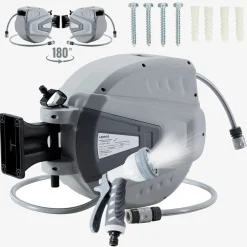 Automatischer Gartenschlauchaufroller 30 m