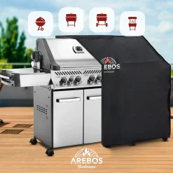 BBQ Grillhaube Abdeckung 163 x 61 x 122 cm