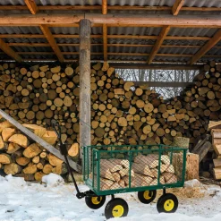 Bollerwagen 550kg grün