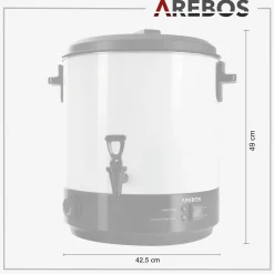 Einkochautomat 28L 2500W mit Thermostat
