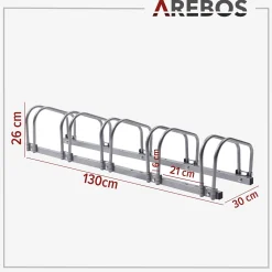 Fahrradständer für 5 Fahrräder