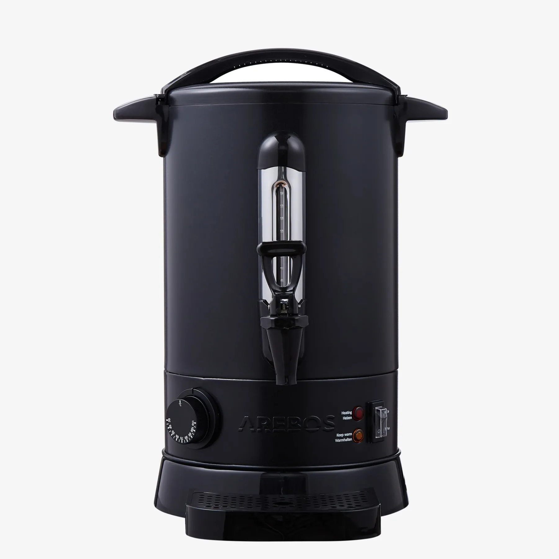 Glühweinkocher 6,8 L Schwarz