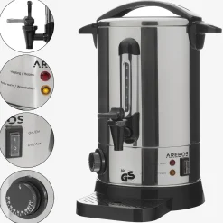 Glühweinkocher 6,8L 950W Edelstahl