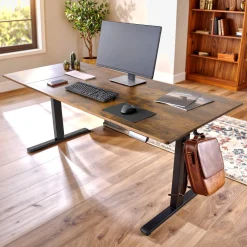 Höhenverstellbarer Schreibtisch 160 x 80 cm