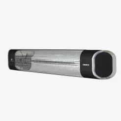 Infrarot Heizstrahler 2000W mit Fernbedienung Premium Schwarz