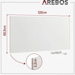 Infrarotheizung 700 W inkl. WIFI Thermostat