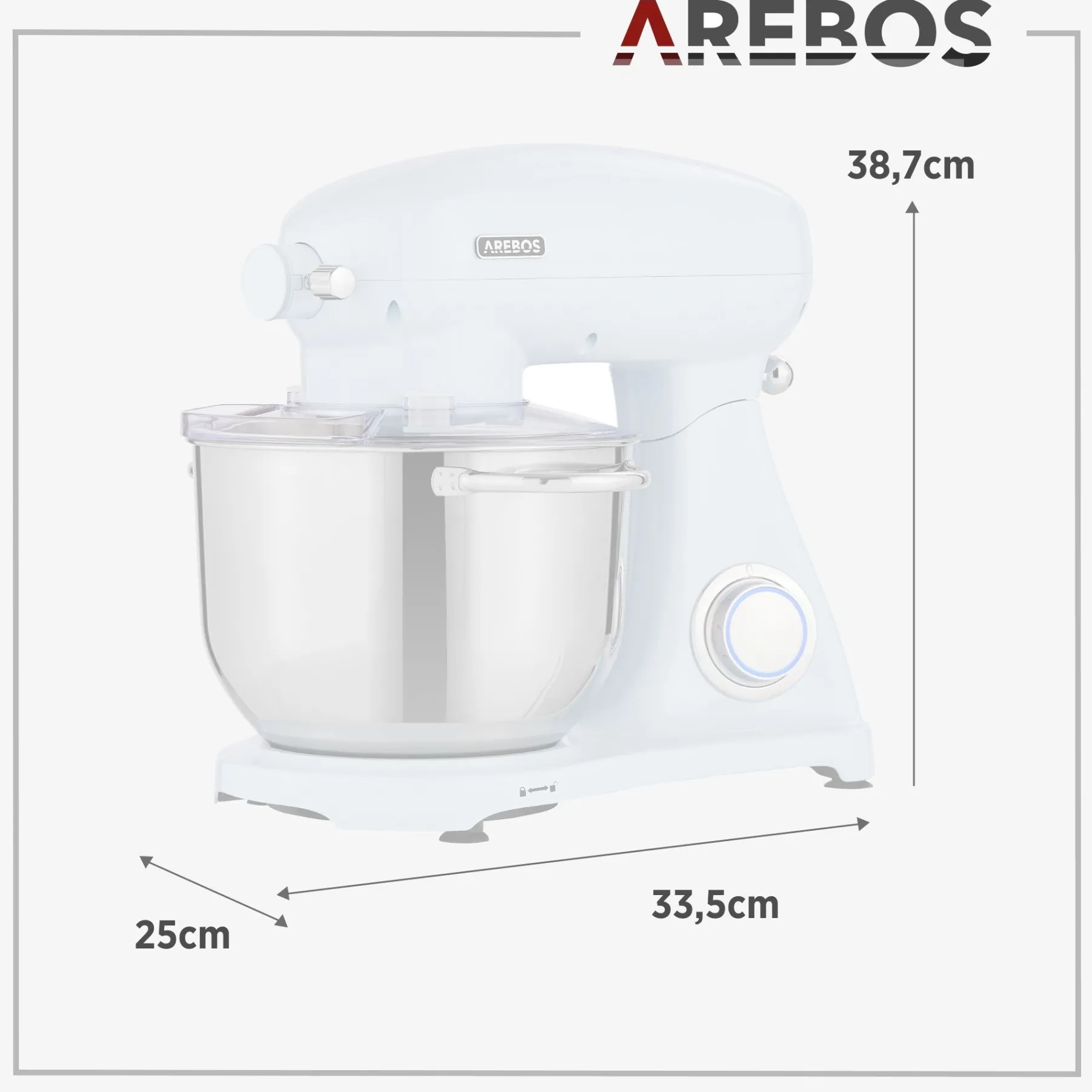 Küchenmaschine 6L Retro
