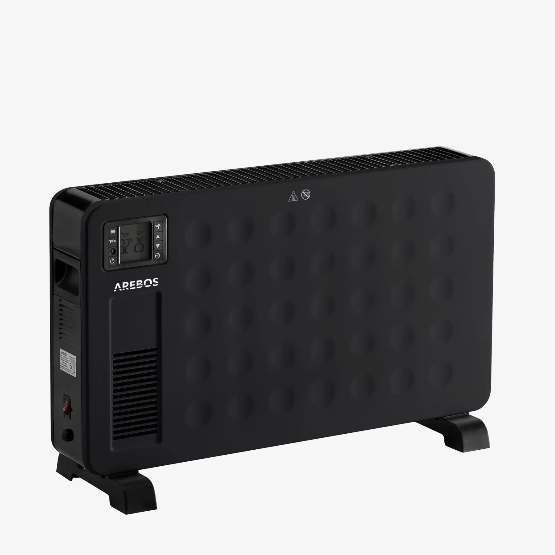 Konvektor 2300 W schwarz