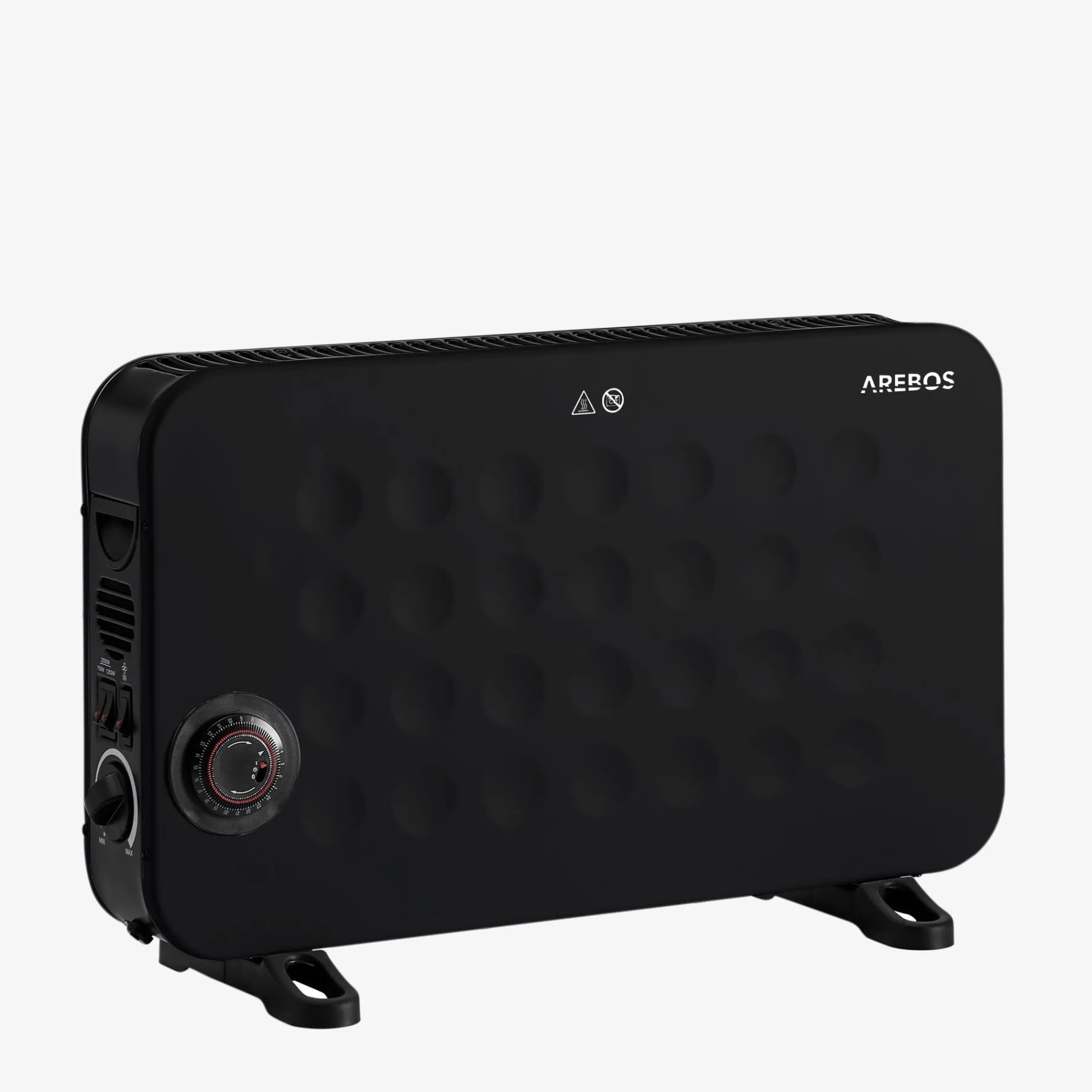 Konvektor 2000 W schwarz