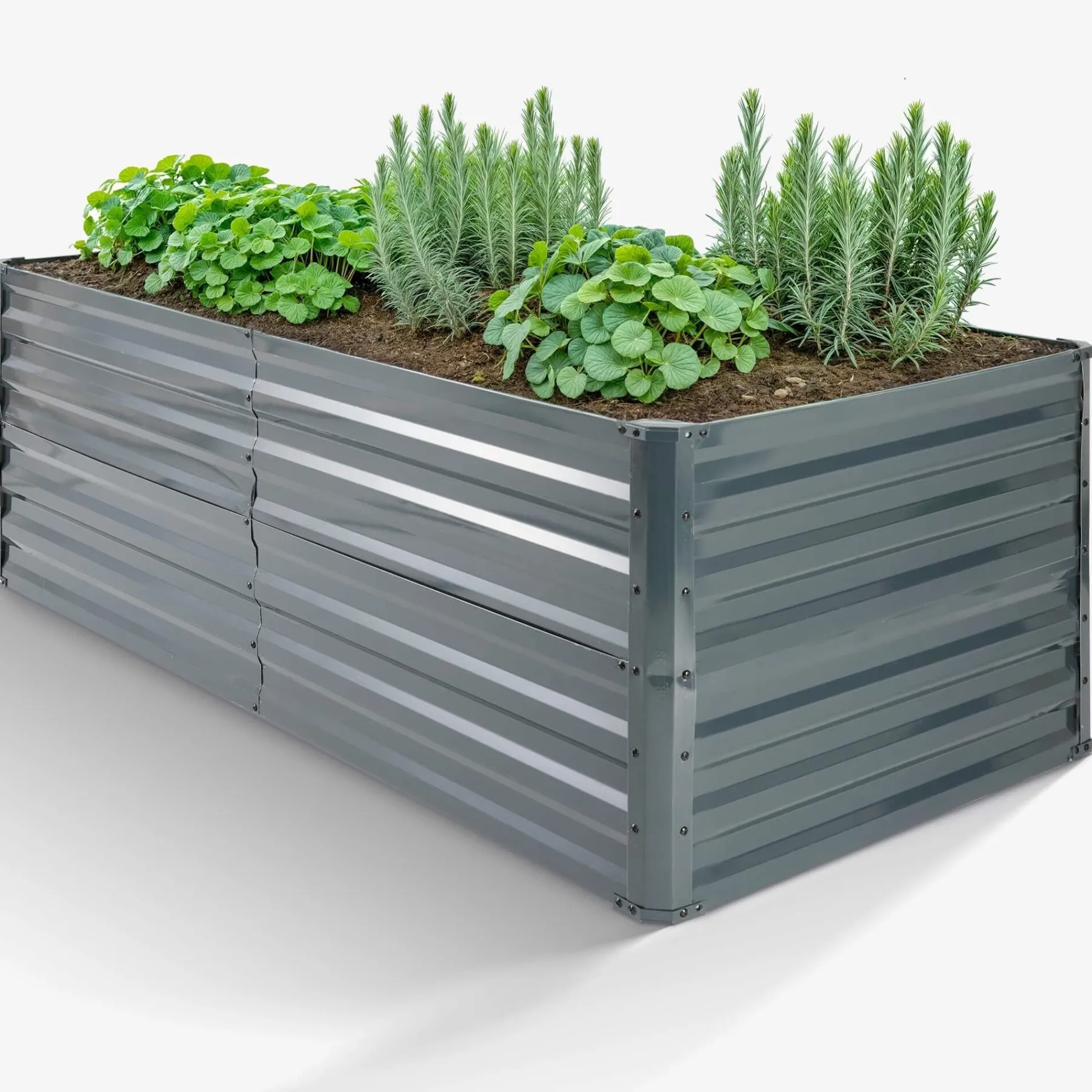 Metall Hochbeet 120 x 90 x 59 cm
