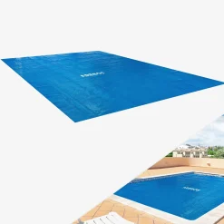 Pool Solarfolie 5,49x2,74 m rechteckig 120mic