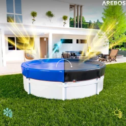 Poolabdeckung rund 520 cm (Für Ø 420-460 cm Pools)