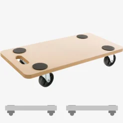 Rollbrett 200kg 2Stück