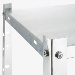 Schwerlastregal 150 x 75 x 30 cm 100 kg Silber