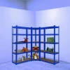 Schwerlastregal Eckregalkombination Blau
