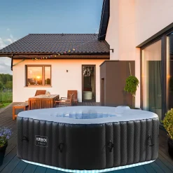 SPA Pool "CORFU" mit LED quadratisch 2400W