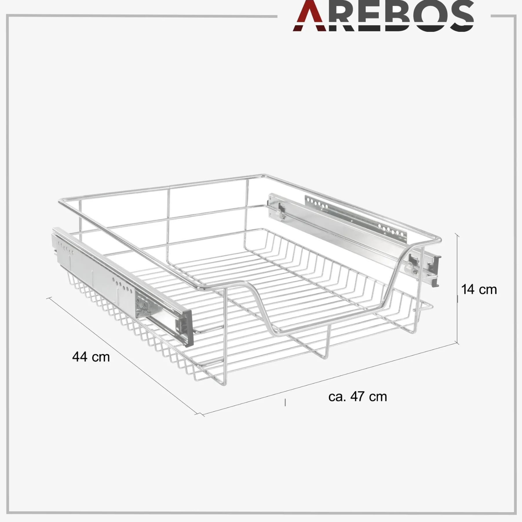 Teleskop Schublade 50cm