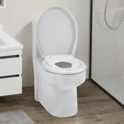 Toilettendeckel Oval mit Kindersitz
