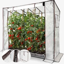 Tomatengewächshaus 200 x 77 x 170 cm
