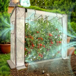 Tomatengewächshaus 200 x 77 x 170 cm