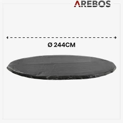 Trampolin Abdeckplane 244 cm