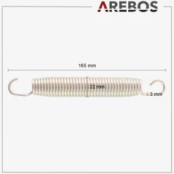Trampolin Federn 165 mm