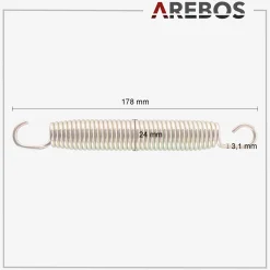 Trampolin Federn 178 mm