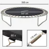 Trampolin Sprungmatte 396 cm 80 Ösen 178 mm