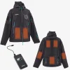 Winterjacke mit Akku 10000 mAh