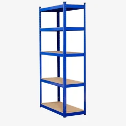 2x Schwerlastregal 180 x 90 x 30 cm 875 kg Blau
