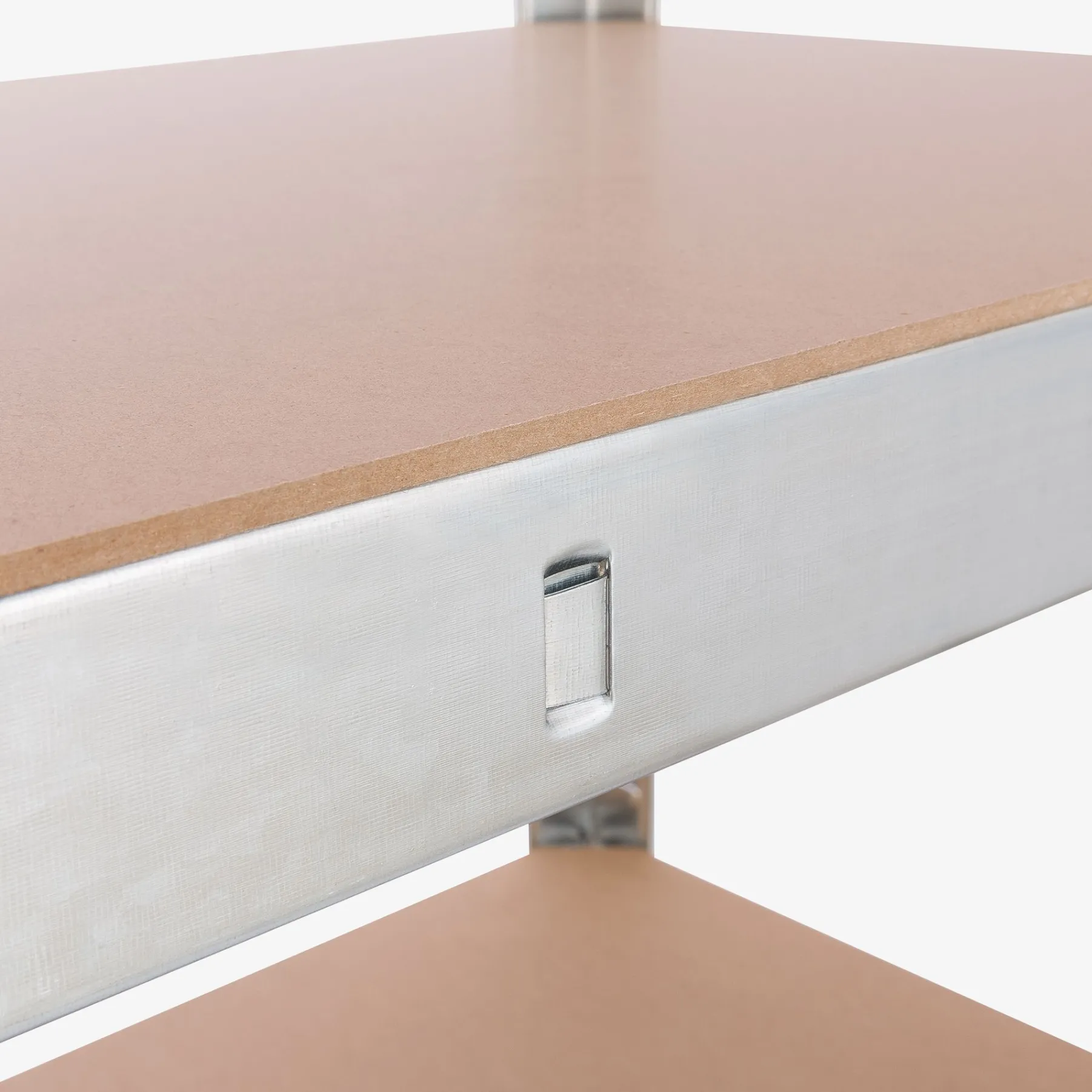 2x Schwerlastregal 180 x 90 x 30 cm 875 kg Silber