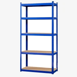 2x Schwerlastregal 180 x 90 x 40 cm 875 kg Blau